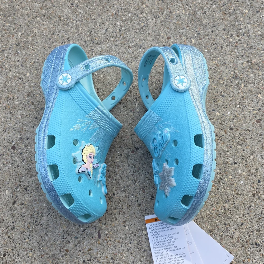 Crocs X Frozen Sandals Youth Girls 4Y